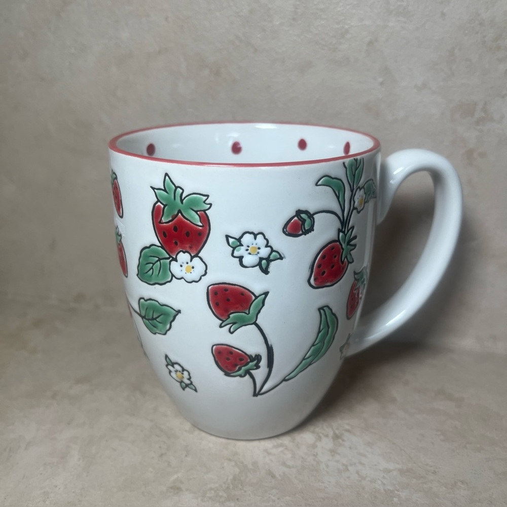 STRAWBERRY FIELDS 16oz Coffee Mug Spectrum Designz 2023 NEW